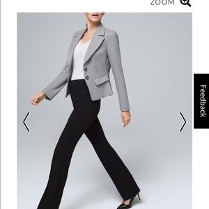 White House Black Market Flare Leg Pants